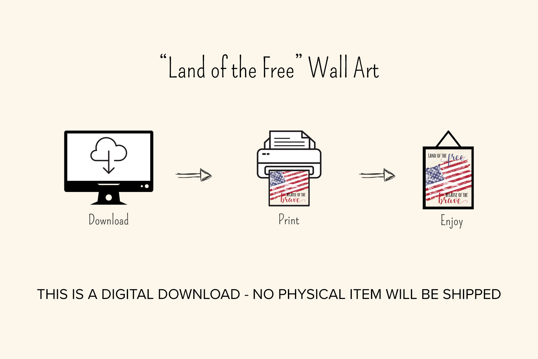 Download Print Enjoy Land Of Free