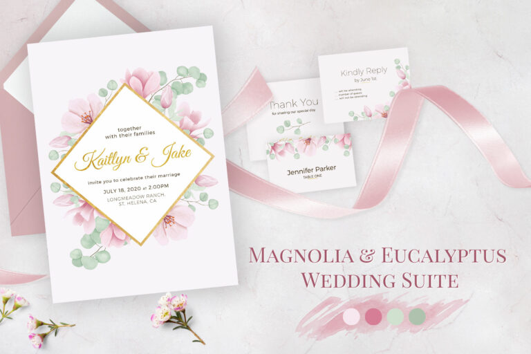 Magnolia & Eucalyptus Wedding Suite
