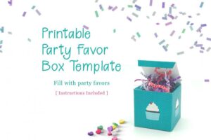 Party Favor Box