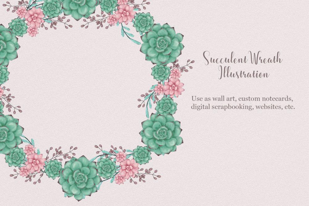 Succulent Wreath