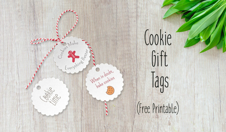 Cookie Gift Tags