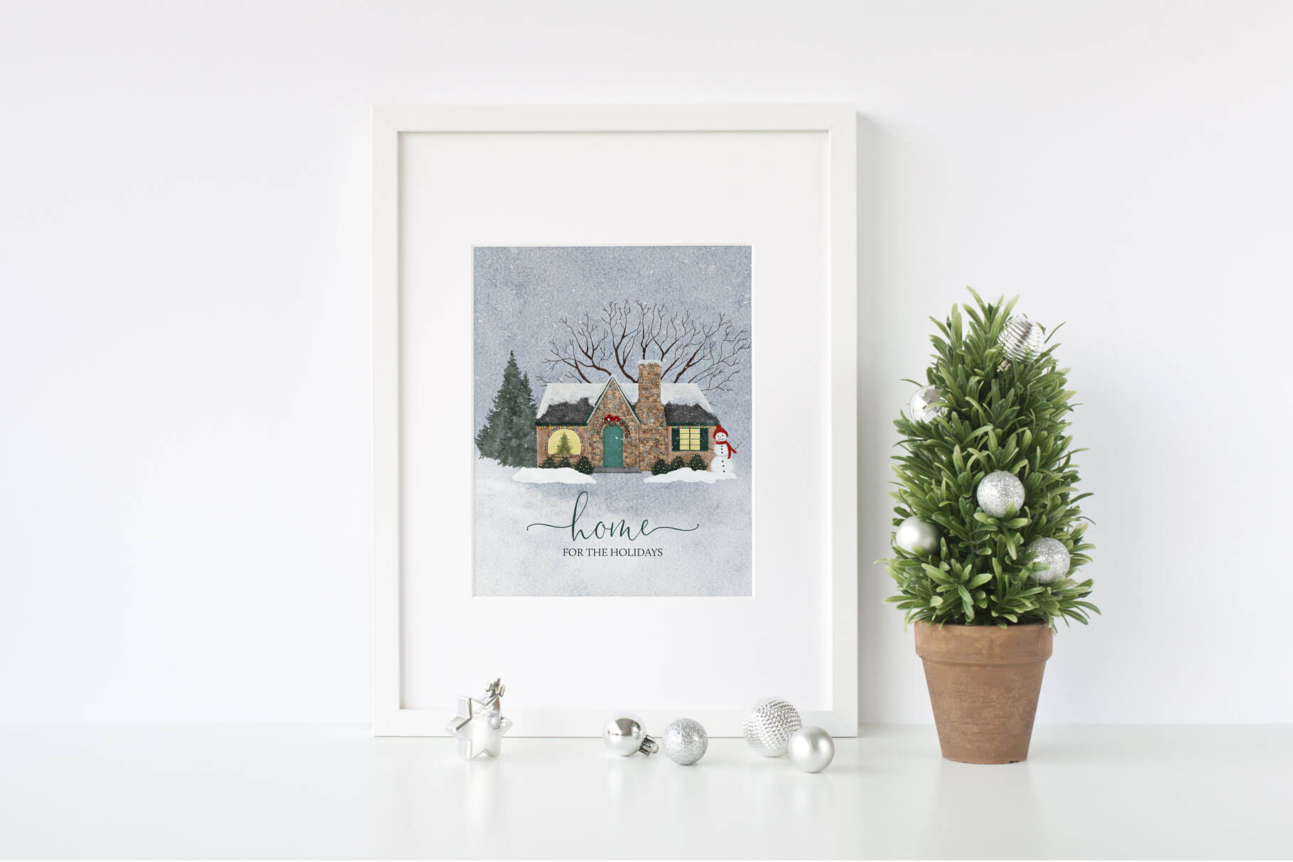 "Home for the Holidays" printable