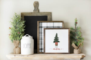 "Merry Christmas" Tree Printable