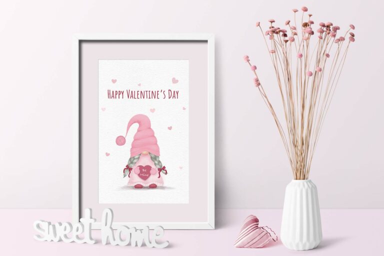Valentine’s Day Gnome