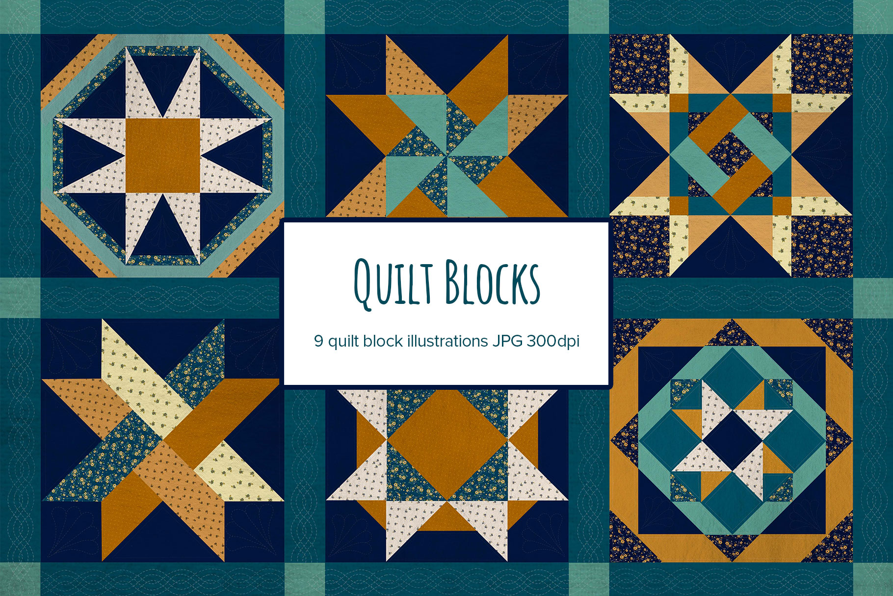 Quilt Block Illustrations