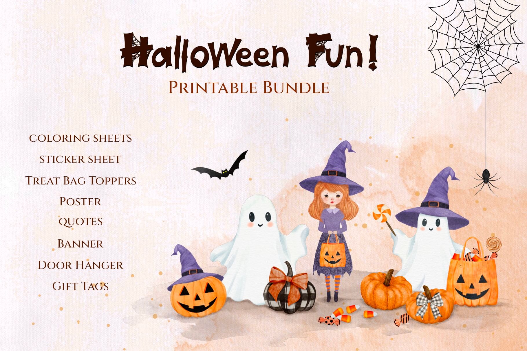 halloween fun printable bundle 1