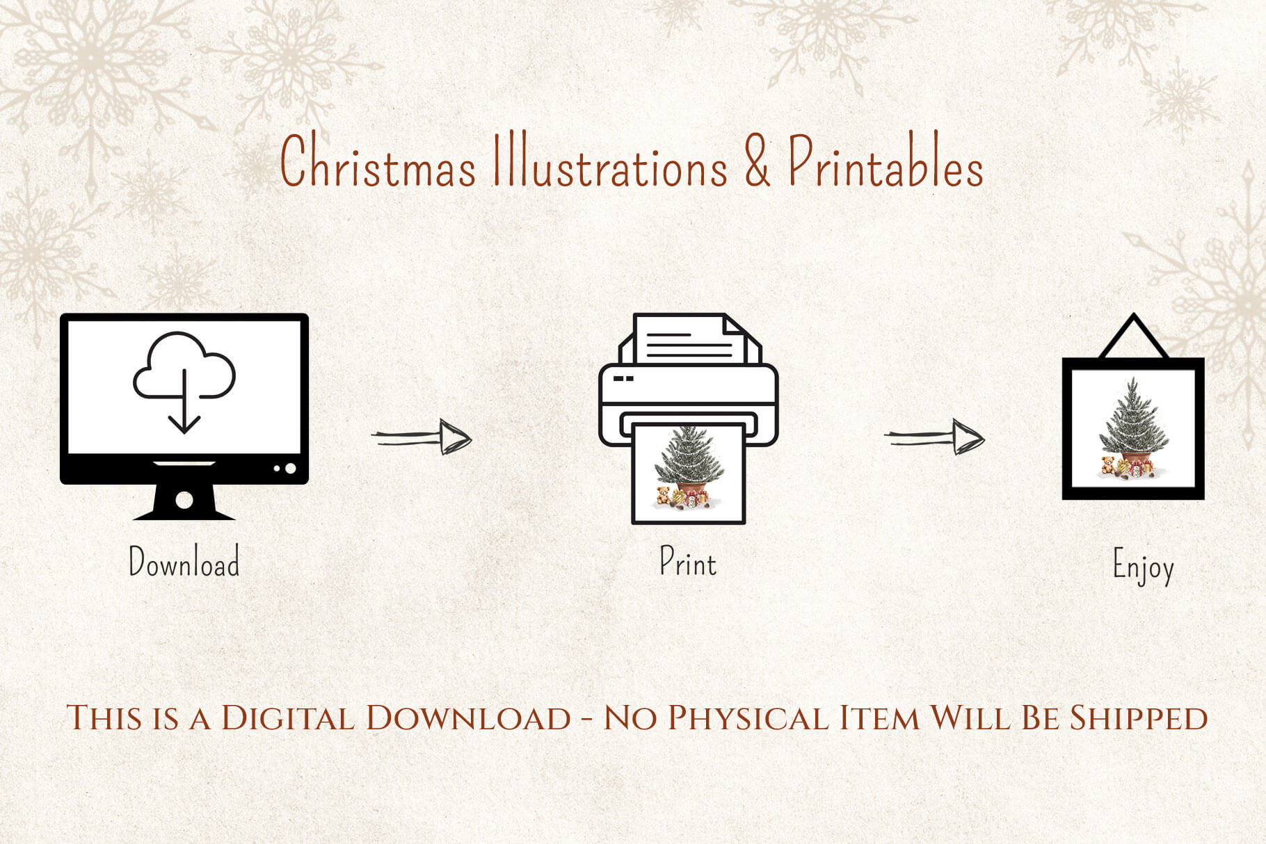 christmas borders compositions 11