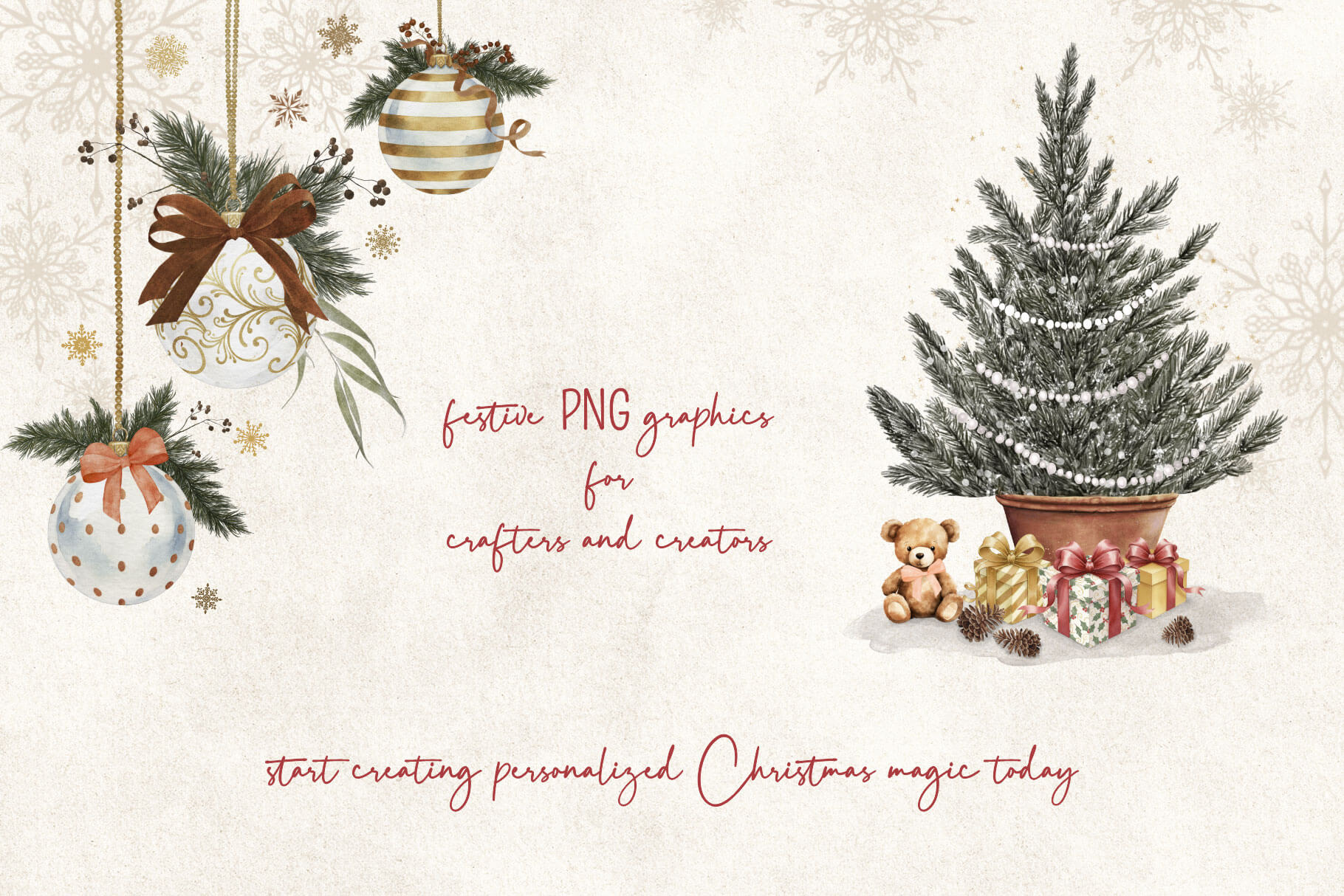 christmas borders compositions 3