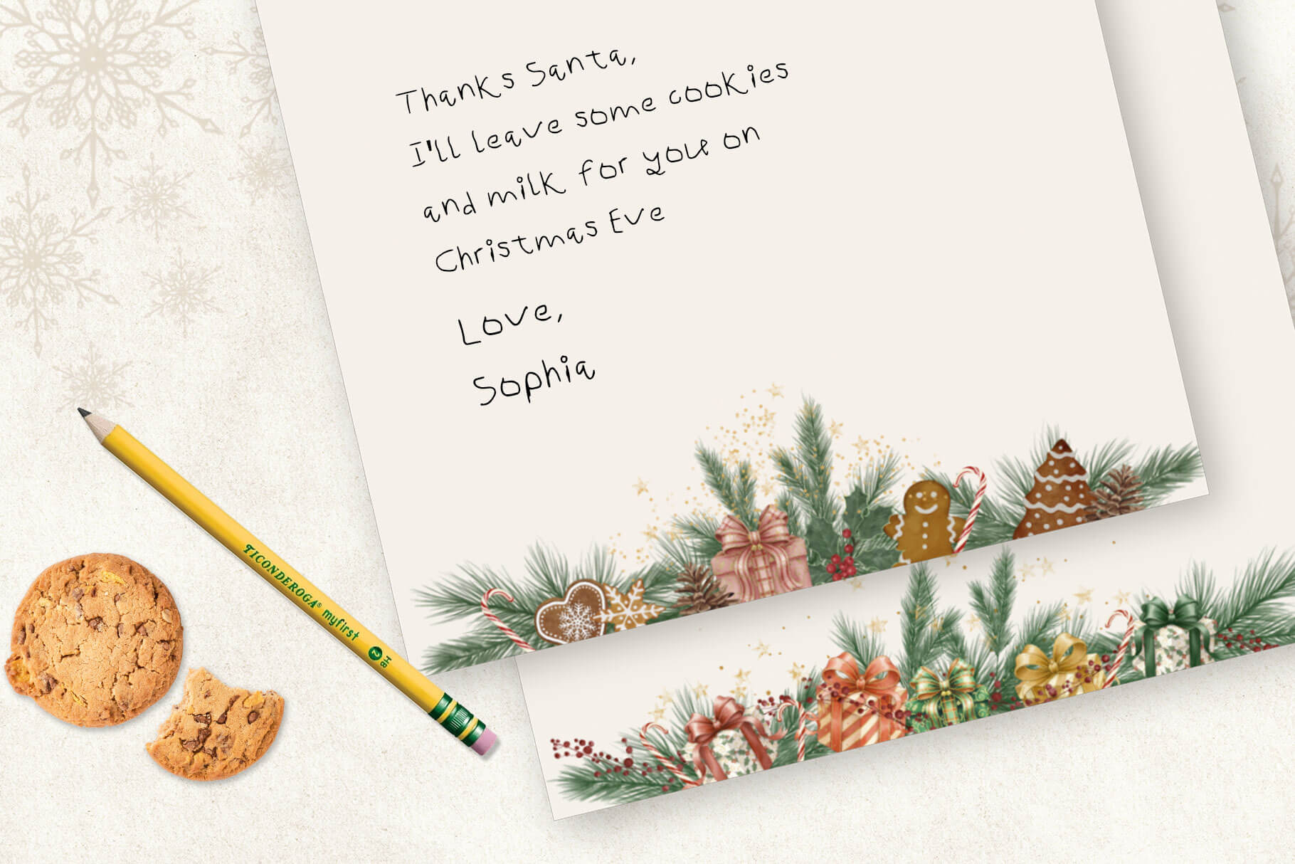 christmas borders compositions 6