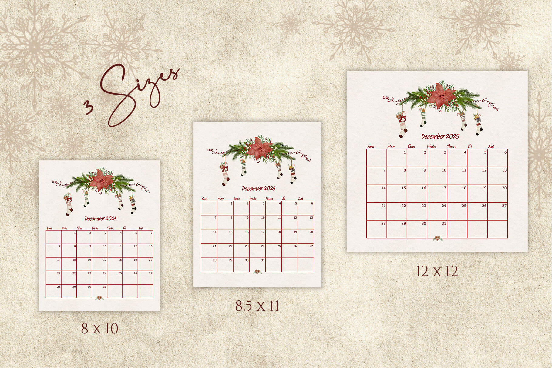 december calendar 2025 3