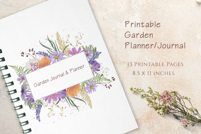 garden journal planner 1