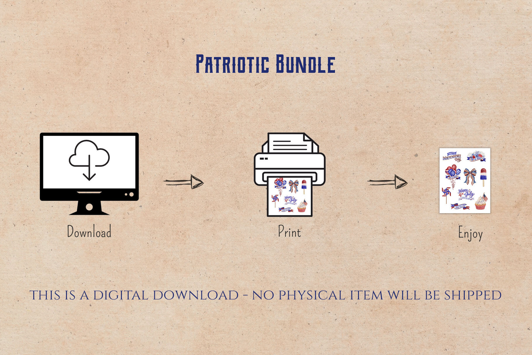 patriotic clipart bundle 15