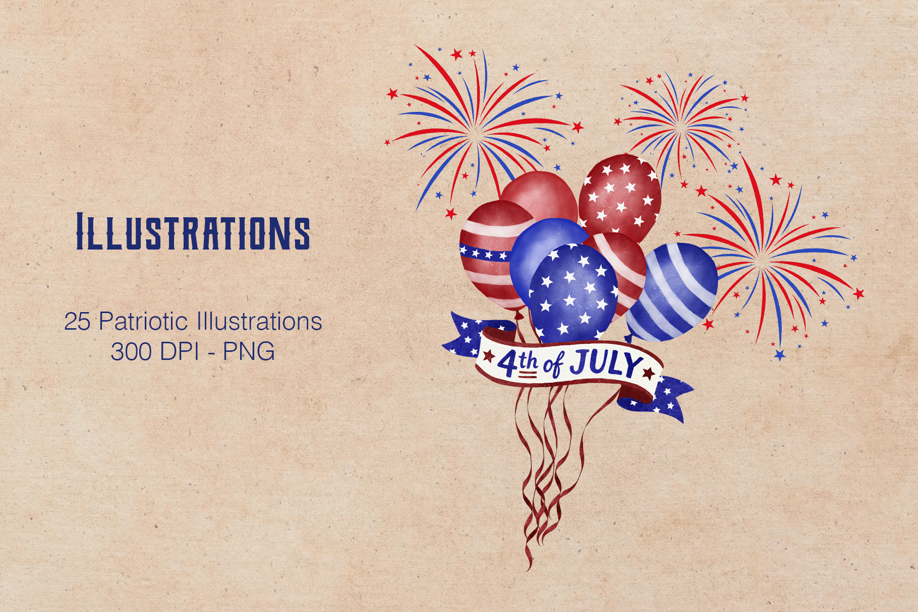 patriotic clipart bundle 2.1