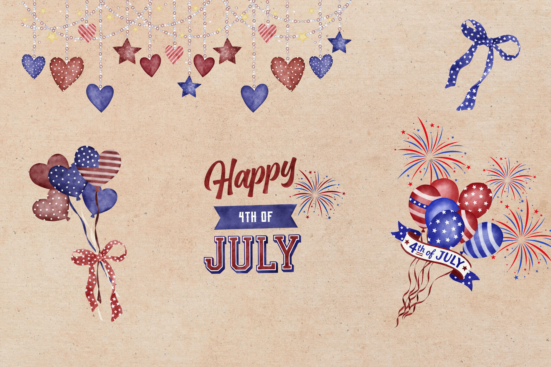 patriotic clipart bundle 5