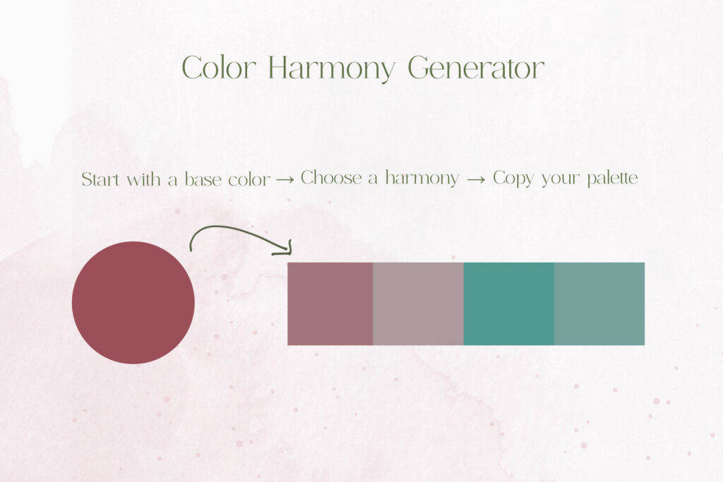 color harmony generator