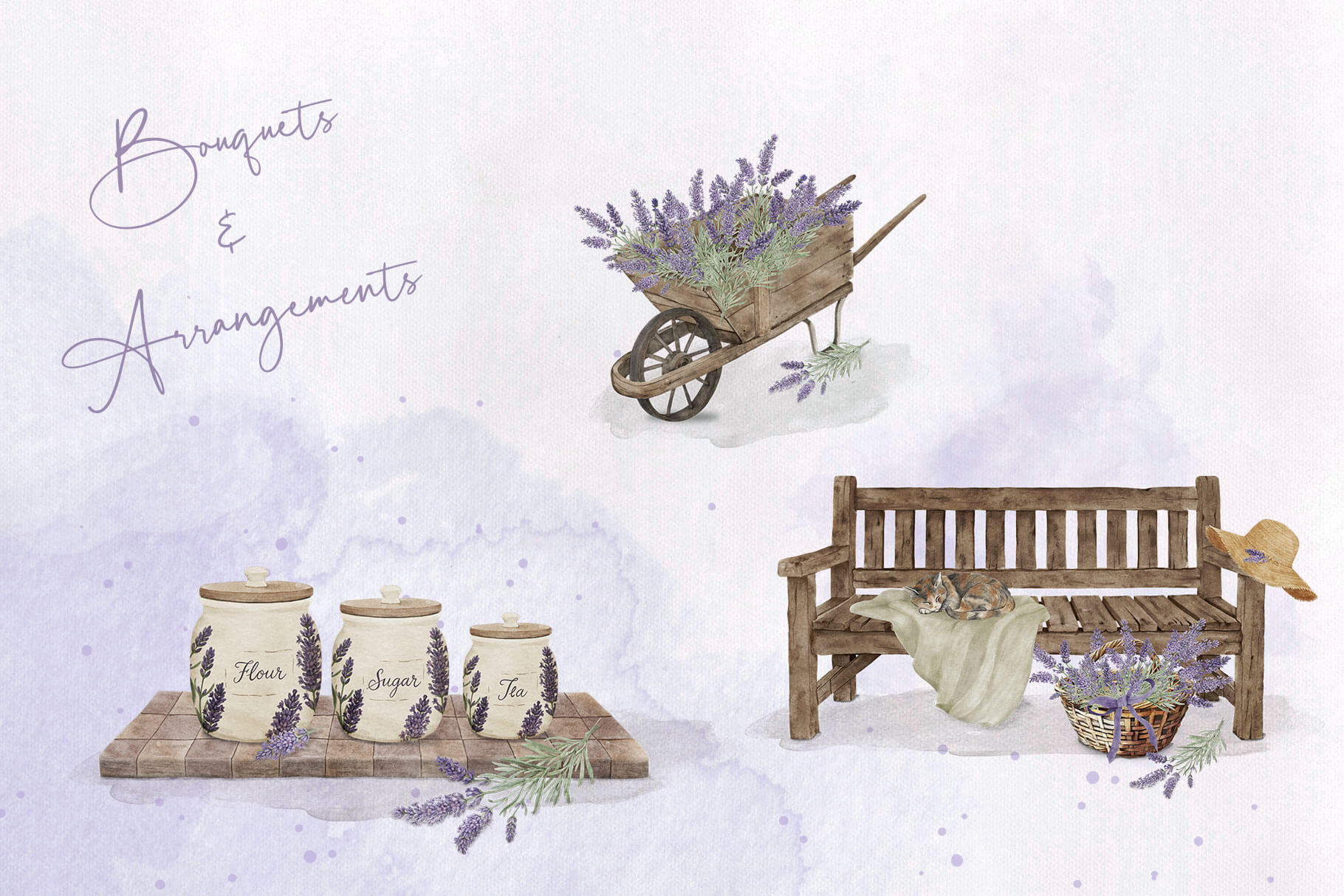 Lavender Illustrations lavender illustrations 7