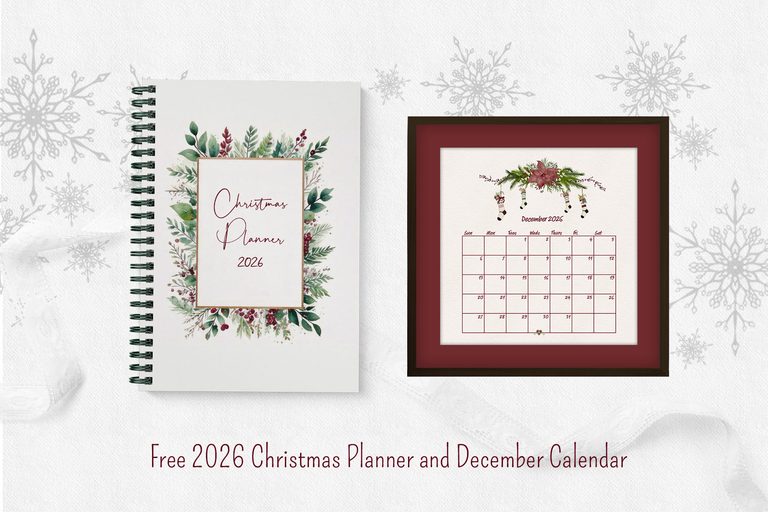 free planner calendar 2026