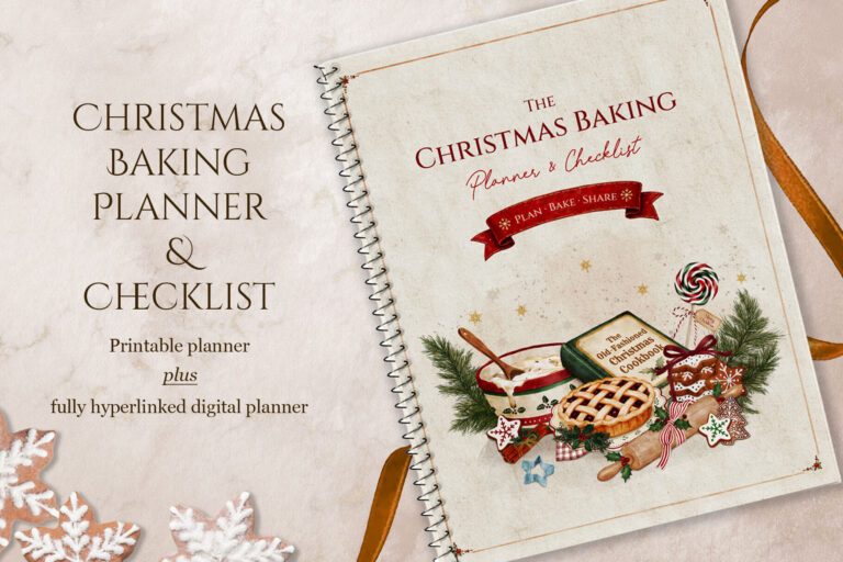 christmas baking planner 1